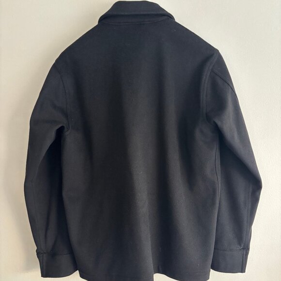 President's Loro Piana Rain System Black Wool Salvation Field Jacket - Medium - Picture 11 of 16